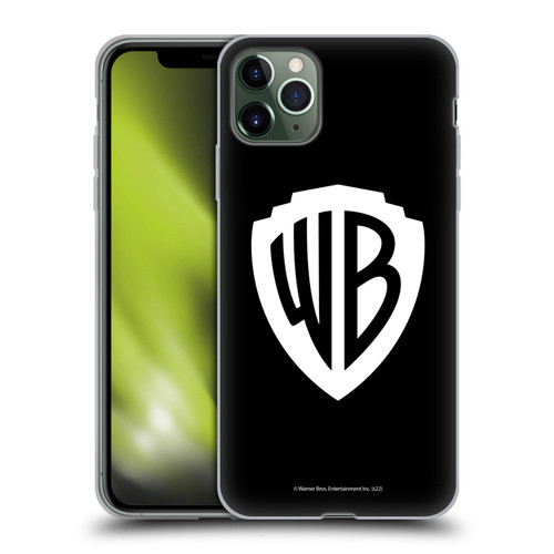 Warner Bros. Shield Logo Black Soft Gel Case for Apple iPhone 11 Pro Max
