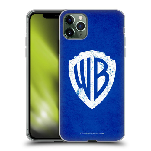 Warner Bros. Shield Logo Distressed Soft Gel Case for Apple iPhone 11 Pro Max