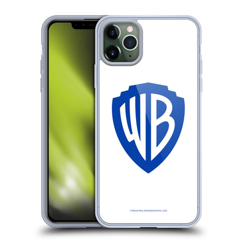 Warner Bros. Shield Logo White Soft Gel Case for Apple iPhone 11 Pro Max