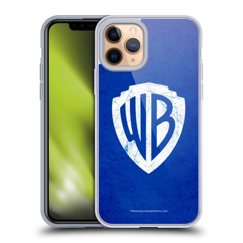 Warner Bros. Shield Logo Distressed Soft Gel Case for Apple iPhone 11 Pro