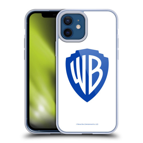 Warner Bros. Shield Logo White Soft Gel Case for Apple iPhone 12 / iPhone 12 Pro