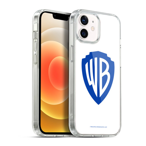 Warner Bros. Shield Logo White Soft Gel Case for Apple iPhone 12 / iPhone 12 Pro & MagSafe