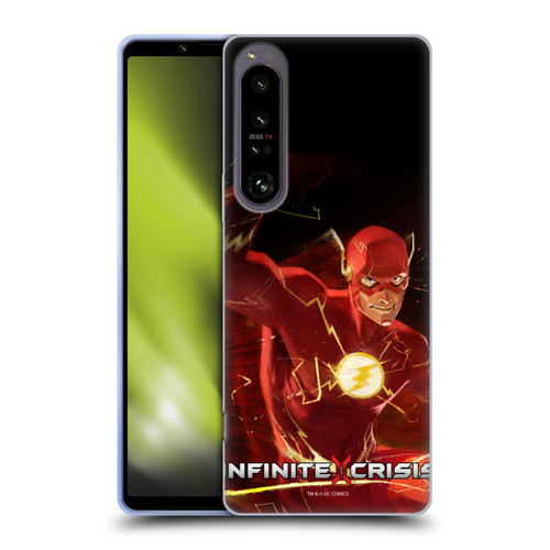 Infinite Crisis Characters Flash Soft Gel Case for Sony Xperia 1 IV