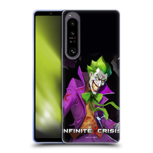 Infinite Crisis Characters Joker Soft Gel Case for Sony Xperia 1 IV