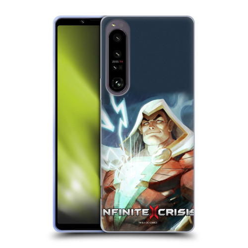 Infinite Crisis Characters Shazam Soft Gel Case for Sony Xperia 1 IV