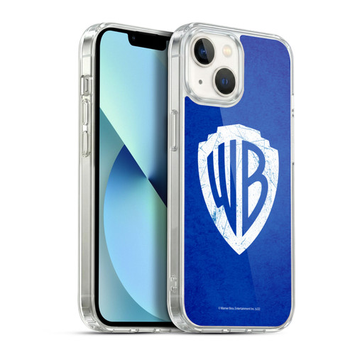 Warner Bros. Shield Logo Distressed Soft Gel Case for Apple iPhone 13