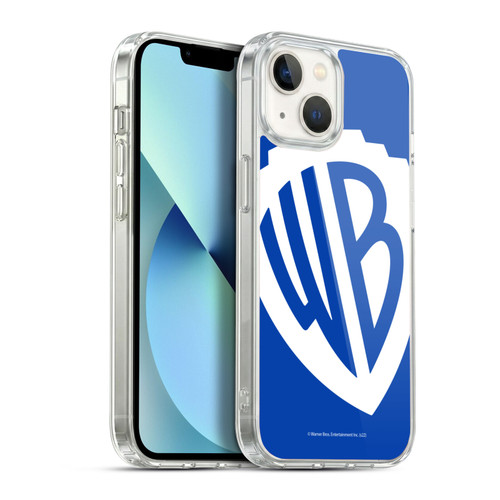 Warner Bros. Shield Logo Oversized Soft Gel Case for Apple iPhone 13
