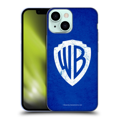 Warner Bros. Shield Logo Distressed Soft Gel Case for Apple iPhone 13 Mini