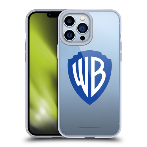Warner Bros. Shield Logo Plain Soft Gel Case for Apple iPhone 13 Pro Max