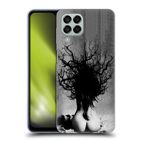LouiJoverArt Black And White She Oak Soft Gel Case for Samsung Galaxy M33 (2022)
