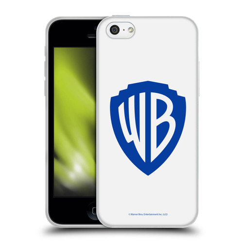 Warner Bros. Shield Logo White Soft Gel Case for Apple iPhone 5c