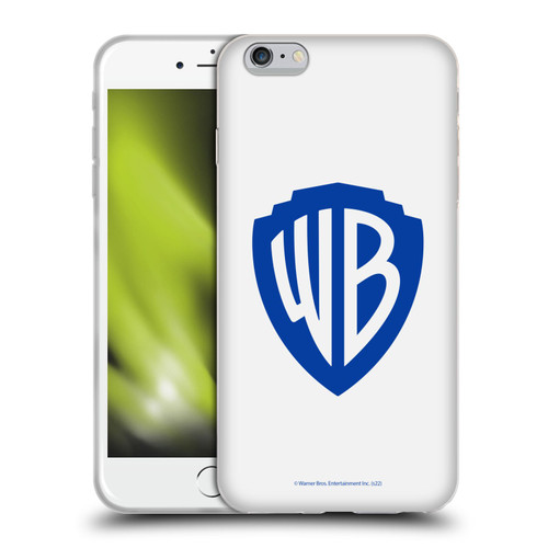 Warner Bros. Shield Logo White Soft Gel Case for Apple iPhone 6 Plus / iPhone 6s Plus