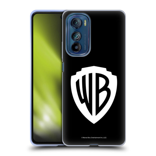 Warner Bros. Shield Logo Black Soft Gel Case for Motorola Edge 30