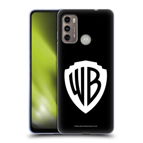 Warner Bros. Shield Logo Black Soft Gel Case for Motorola Moto G60 / Moto G40 Fusion
