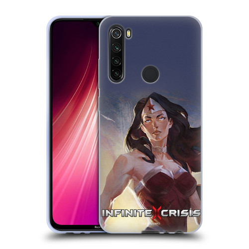 Infinite Crisis Characters Wonder Woman Soft Gel Case for Xiaomi Redmi Note 8T