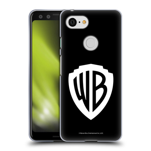Warner Bros. Shield Logo Black Soft Gel Case for Google Pixel 3