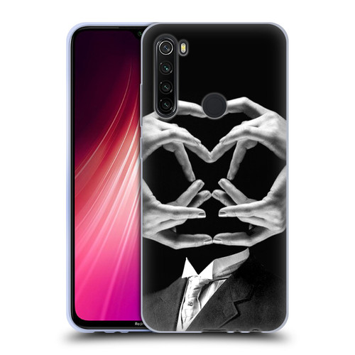 LouiJoverArt Black And White Mr Handy Man Soft Gel Case for Xiaomi Redmi Note 8T