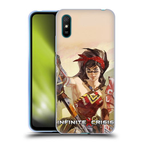 Infinite Crisis Characters Atomic Wonder Woman Soft Gel Case for Xiaomi Redmi 9A / Redmi 9AT