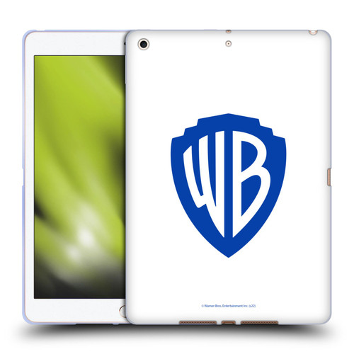 Warner Bros. Shield Logo White Soft Gel Case for Apple iPad 10.2 2019/2020/2021