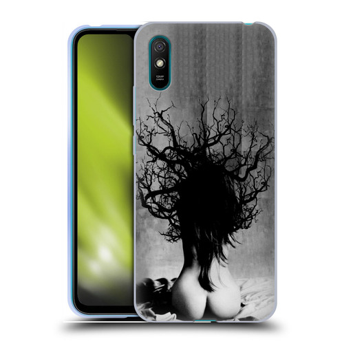 LouiJoverArt Black And White She Oak Soft Gel Case for Xiaomi Redmi 9A / Redmi 9AT