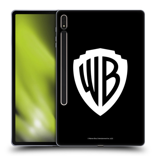 Warner Bros. Shield Logo Black Soft Gel Case for Samsung Galaxy Tab S8 Plus