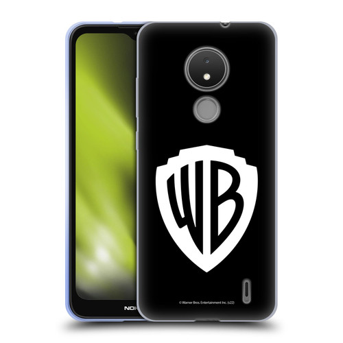Warner Bros. Shield Logo Black Soft Gel Case for Nokia C21