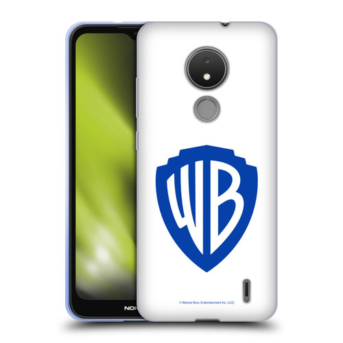 Warner Bros. Shield Logo White Soft Gel Case for Nokia C21