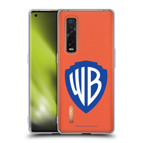 Warner Bros. Shield Logo Plain Soft Gel Case for OPPO Find X2 Pro 5G