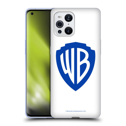 Warner Bros. Shield Logo White Soft Gel Case for OPPO Find X3 / Pro