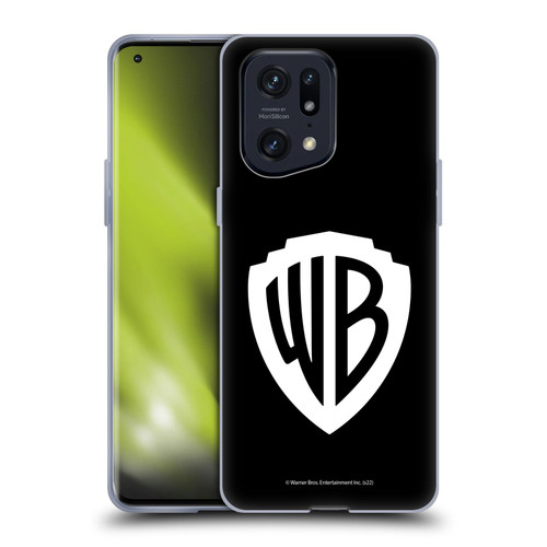 Warner Bros. Shield Logo Black Soft Gel Case for OPPO Find X5 Pro