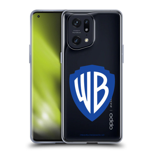 Warner Bros. Shield Logo Plain Soft Gel Case for OPPO Find X5 Pro