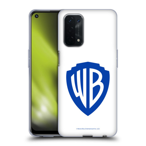 Warner Bros. Shield Logo White Soft Gel Case for OPPO A54 5G