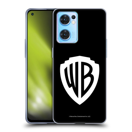 Warner Bros. Shield Logo Black Soft Gel Case for OPPO Reno7 5G / Find X5 Lite