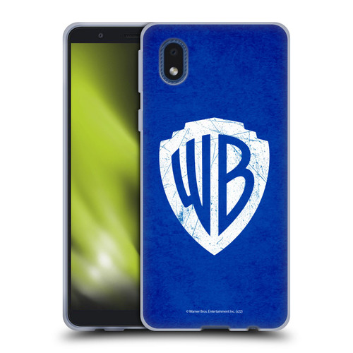 Warner Bros. Shield Logo Distressed Soft Gel Case for Samsung Galaxy A01 Core (2020)