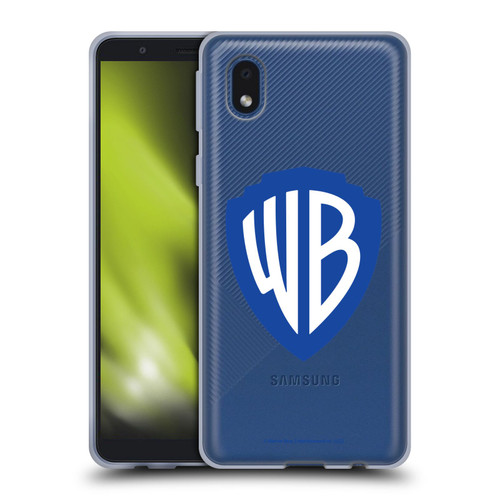 Warner Bros. Shield Logo Plain Soft Gel Case for Samsung Galaxy A01 Core (2020)