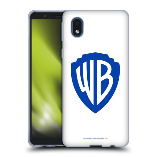Warner Bros. Shield Logo White Soft Gel Case for Samsung Galaxy A01 Core (2020)