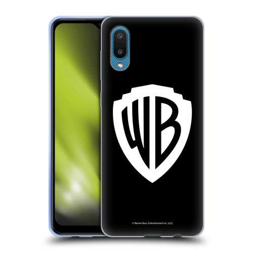 Warner Bros. Shield Logo Black Soft Gel Case for Samsung Galaxy A02/M02 (2021)