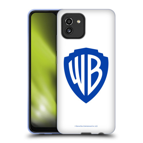 Warner Bros. Shield Logo White Soft Gel Case for Samsung Galaxy A03 (2021)