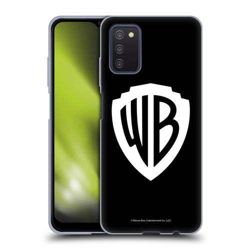 Warner Bros. Shield Logo Black Soft Gel Case for Samsung Galaxy A03s (2021)