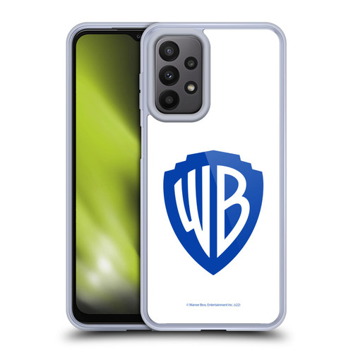 Warner Bros. Shield Logo White Soft Gel Case for Samsung Galaxy A23 / 5G (2022)