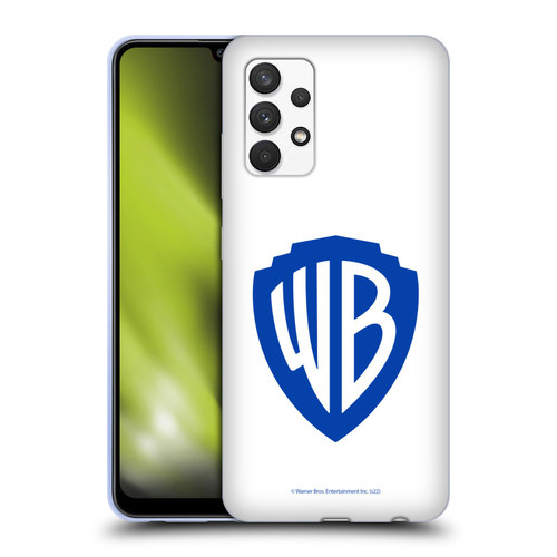 Warner Bros. Shield Logo White Soft Gel Case for Samsung Galaxy A32 (2021)