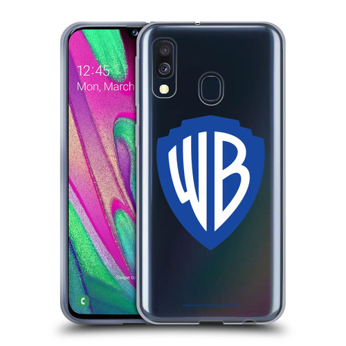 Warner Bros. Shield Logo Plain Soft Gel Case for Samsung Galaxy A40 (2019)