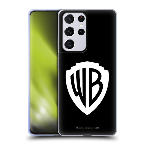 Warner Bros. Shield Logo Black Soft Gel Case for Samsung Galaxy S21 Ultra 5G