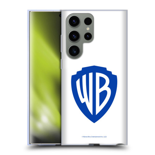 Warner Bros. Shield Logo White Soft Gel Case for Samsung Galaxy S23 Ultra 5G