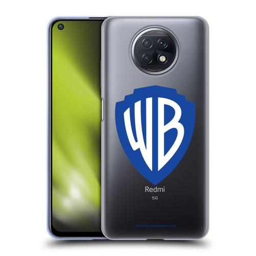 Warner Bros. Shield Logo Plain Soft Gel Case for Xiaomi Redmi Note 9T 5G