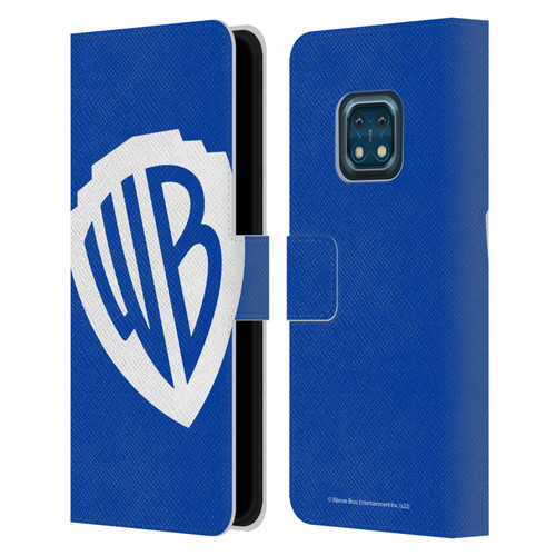 Warner Bros. Shield Logo Oversized Leather Book Wallet Case Cover For Nokia XR20