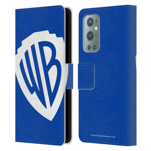 Warner Bros. Shield Logo Oversized Leather Book Wallet Case Cover For OnePlus 9