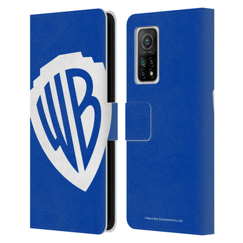 Warner Bros. Shield Logo Oversized Leather Book Wallet Case Cover For Xiaomi Mi 10T 5G