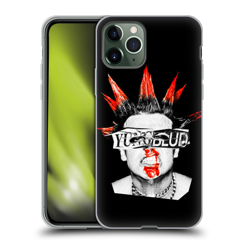Yungblud Graphics Face Soft Gel Case for Apple iPhone 11 Pro