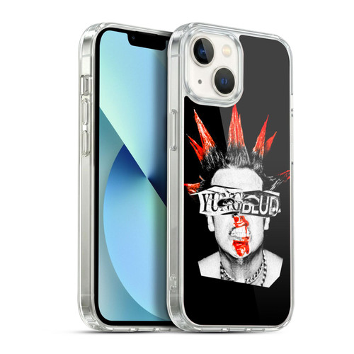 Yungblud Graphics Face Soft Gel Case for Apple iPhone 13